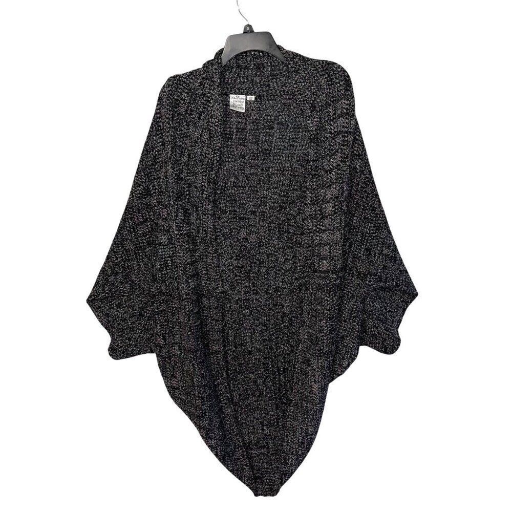 Parsley & Sage Womens Cardigan Sweater Cocoon Artsy Eclectic Lagenlook Chunky